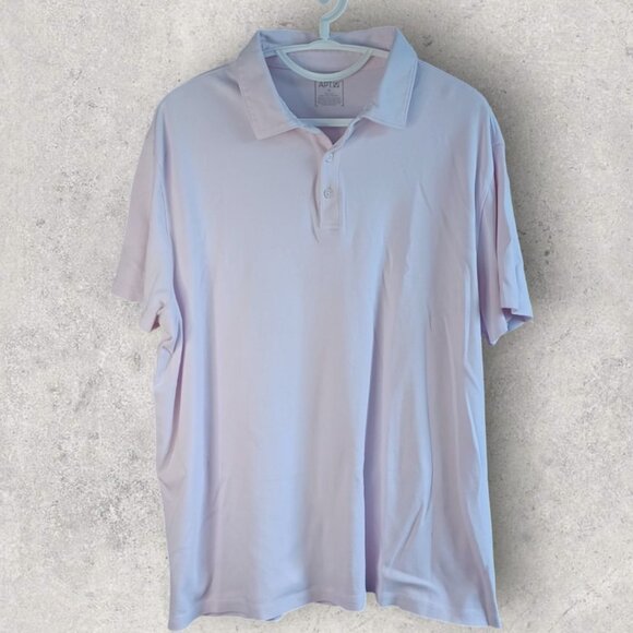 Apt 9 Men's Polo Golf Shirt Light Pink Size XL - Picture 1 of 2
